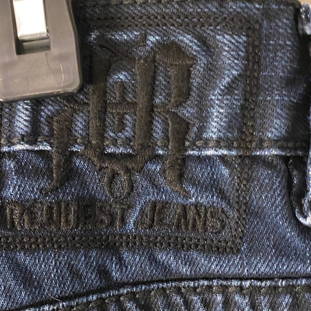 36x34 Classic Indigo Straight-Leg Jeans - Picture 7 of 7